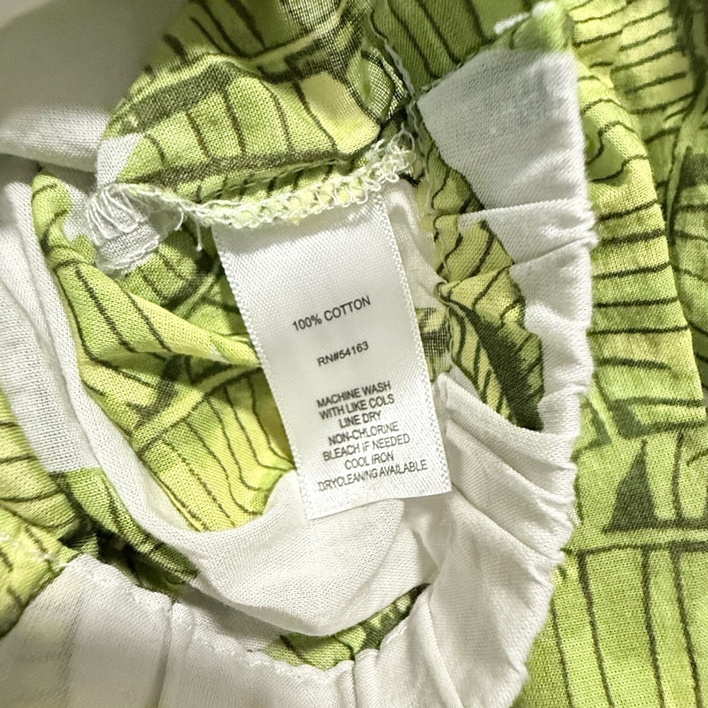 Marc New York Green Leaf Print Button Down Shirt - Picture 6 of 8